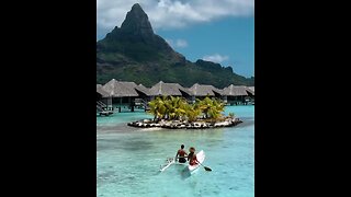 The comfortable villas of the InterContinental Resort Thalasso Bora Bora Hotel 5 *... part 3