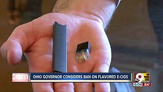 Ohio governor considering ban on flavored e-cigarettes