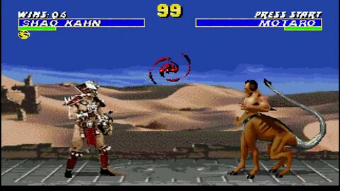 Ultimate Mortal Kombat Trilogy (Genesis) - Shao Kahn (Final Boss) - Hardest - No Continues.