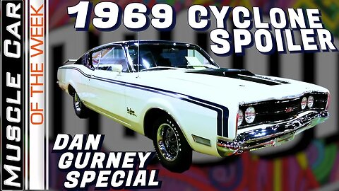 1969 Mercury Cyclone Spoiler Dan Gurney 428 Super Cobra Jet at MCACN - Muscle Car Of The Week 336