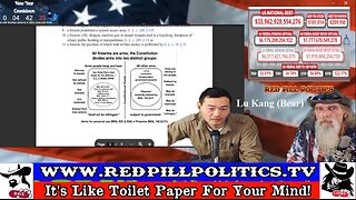 Red Pill Politics (12-31-24) – Massachusetts 2A Litigation; w/ Lu Kang (Bear)!