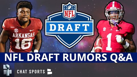 NFL Draft Rumors Mailbag On Jameson Williams, Treylon Burks, Chris Olave