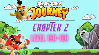 Angry Birds Journey - CHAPTER 2 - CRYSTAL CLOUDS - LEVEL 180-190 - Gameplay Walkthrough