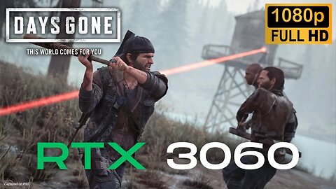 Days Gone RTX 3060 Gameplay Benchmark 1080p