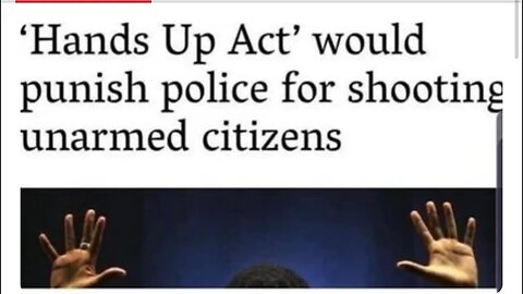 Defund The Police Is Blamed For Crime. Police Being Being Infiltrated & Hands Up Act