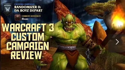 Warcraft 3: Randomizer 0: Da Boyz Depart Review