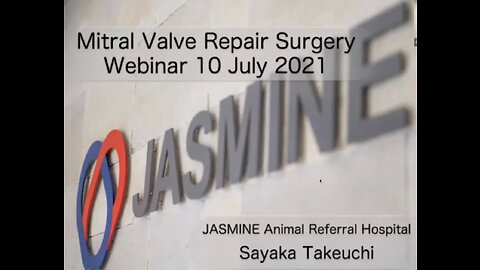 Jasmine Mitral Valve Repair Seminar