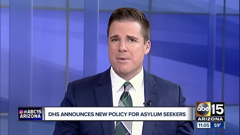 DHS announces new policy for asylum seekers