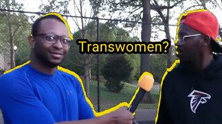Black Man Destroys Transgenderism | What Is A Woman | Public Interview