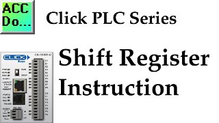 Click PLC Shift Register Instruction