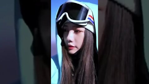 Snowboarding With A Super Pretty Chinese Girl