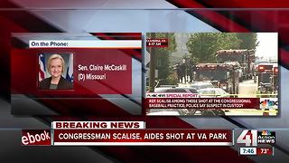 Sen. Claire McCaskill talks about shooting in Virginia
