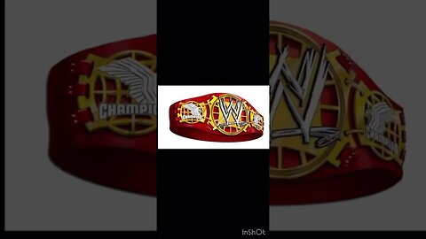 Should WWE Of Used These Concept WWE World Title Belts? #shorts