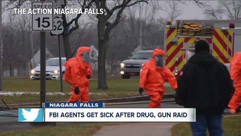 Hazmat crews test Niagara Falls apartment after multiple FBI agents got sick after raid