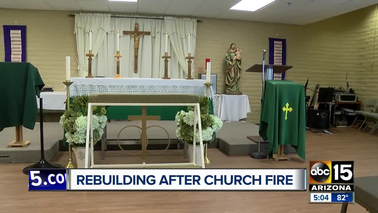 St. Joseph Catholic Church planning to rebuild after fire