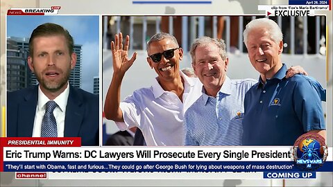 Eric Trump Warns: 'DC Lawyers Will Prosecute Every Single President'