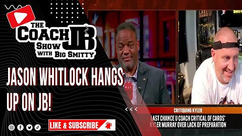 JASON WHITLOCK HANGS UP ON ME LIVE! | THE COACH JB SHOW WITH BIG SMITTY