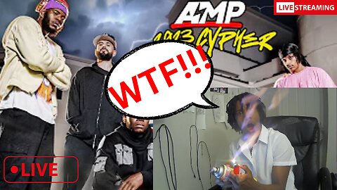 MK Reacts To AMP New CYPHER On Live... MY HOUSE!!!