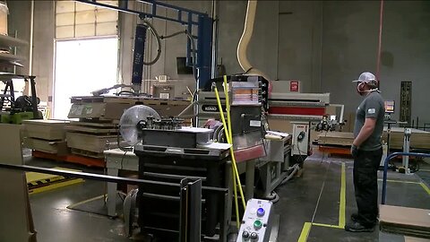 Littleton furniture manufacturing business begins making plexiglass guards for offices