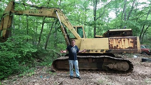 Big Excavator Ran 2 Years Ago, Should Start Right Up! (Probably)