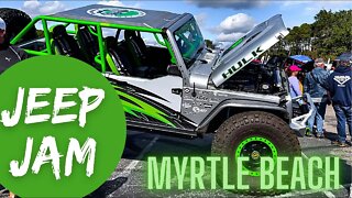 Biggest Jeep Event in South Carolina - Myrtle Beach Jeep Jam 2021 - Ford Bronco Crashes Jeep Event