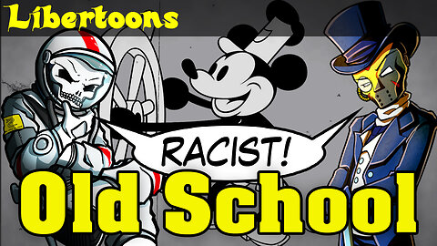 Old School: Meeting Racist Mickey (LIBERTOONS!)