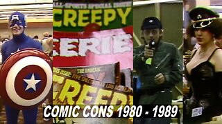 RARE Comic Con Videos From 1980 Thru 1989 featuring 80's Cosplay, Special Guests, DEALER ROOMS!