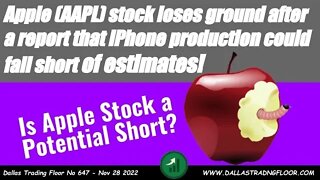Is Apple Stock a Potential Short?