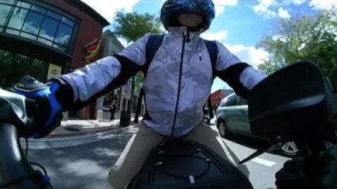 ARIEL RIDER X-CLASS 52V : ROLLING PAST TRAFFIC FROM DOWNTOWN CHICAGO IN 360° : KODAK PIXPRO : PT.2