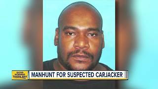 'Armed and extremely dangerous': Deputies search for armed carjacking suspect