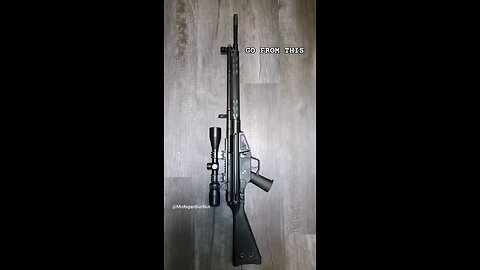 Turn Your G3 Style Rifle Into This For Under $250 Bucks