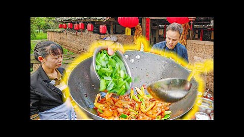 Village Life in China - INSANE Twice Cooked Pork (Will AUNTY Approve???)