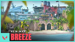 Playing The NEW Map BREEZE *Vandal Forsaken* - Valorant