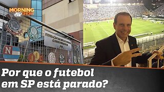 Por que shopping pode, futebol não pode?