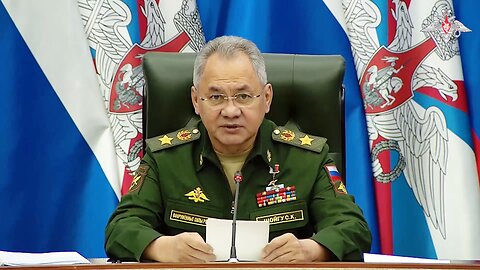 Opening speech by S. Shoigu at a thematic conference call with the leadership of the RF Armed Forces