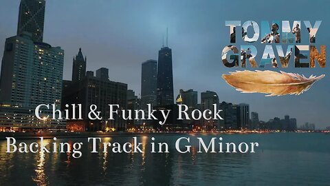 Chill and Funky Rock Backing Track in G Minor (licensing available)