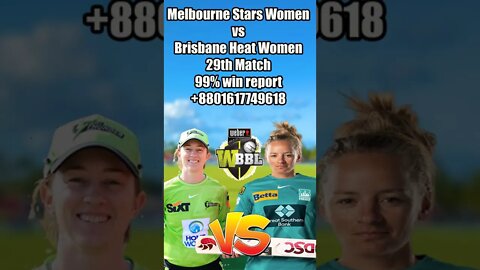 Sydney Thunder Women vs Brisbane Heat Women, 29th Match prediction , WBBL Match prediction