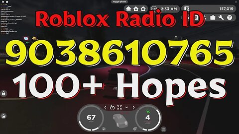 Hopes Roblox Radio Codes/IDs