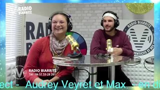 à l'honneur Audrey Veyret et Max - [en live 🔴] sur Radio Biarritz