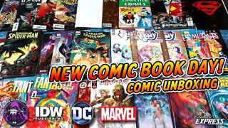 New COMIC BOOK Day - Marvel & DC Comics Unboxing November 9, 2022 - New Comics This Week 11-9-2022