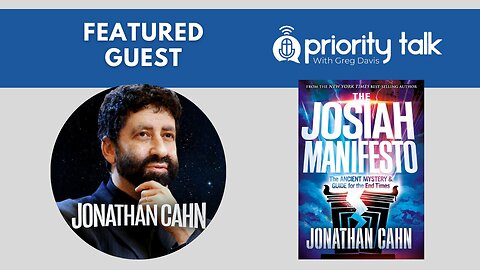 Interviewing Jonathan Cahn about His Book "The Josiah Manifesto"