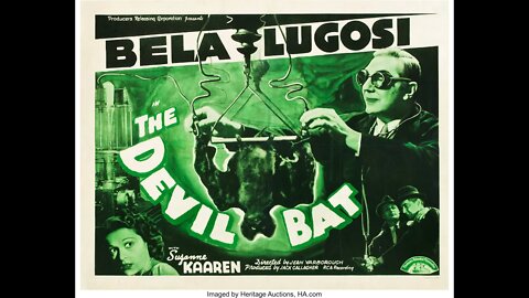 The Devil Bat 1940 Full HD (El murciélago del diablo 1940 Full HD)