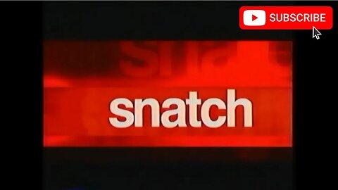 SNATCH (2000) Trailer [#VHSRIP #snatch #snatchVHS]