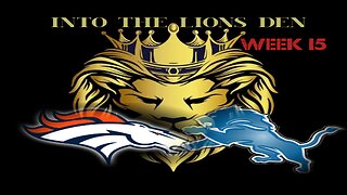 NFL Week 15: Into the Lion's Den