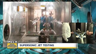Trent speaks to researcher about new supersonic jet design