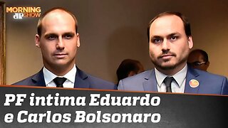 Eduardo e Carlos intimados a depor. Quem define o que são atos antidemocráticos?