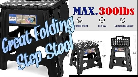 Looking for a folding step stool for an RV? Check this one out.