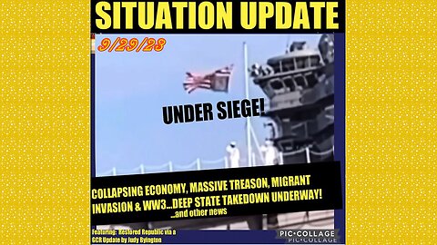 SITUATION UPDATE 9/29/23 - Biden Family Treason, Nazis Not Just In Ukraine, Gcr/Judy Byington Update