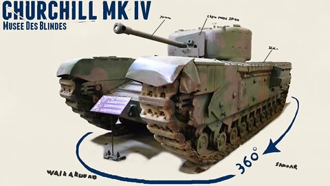 Churchill Mk IV - Saumur Tank Museum - Walkaround.