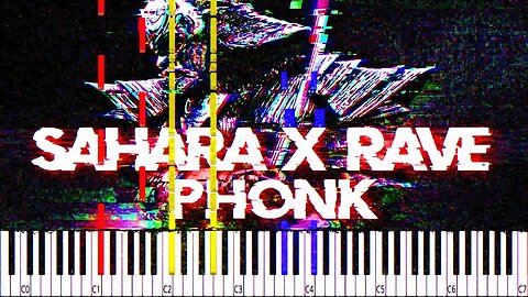 SAHARA x RAVE - Hensonn x Dxrk ダーク - (EPIC) Piano Tutorial